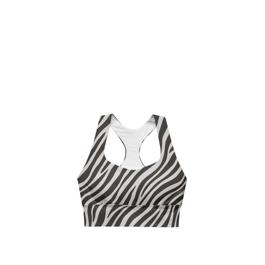 Zebra Sports Bra - Untamed Edition