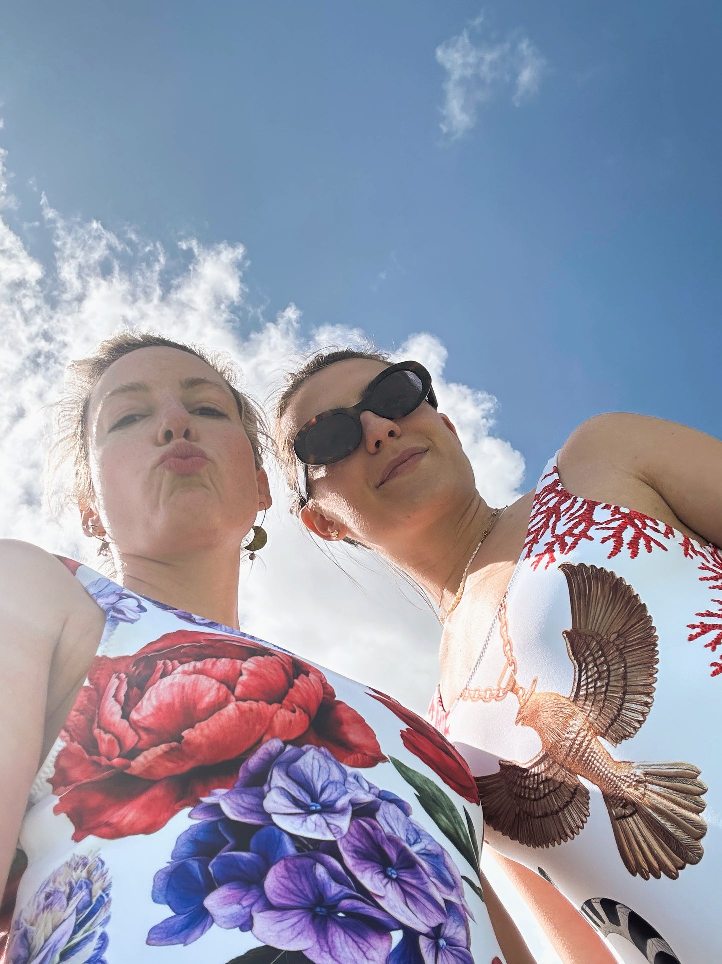 Floral One Piece Swimsuit - Bouquet Bouquet