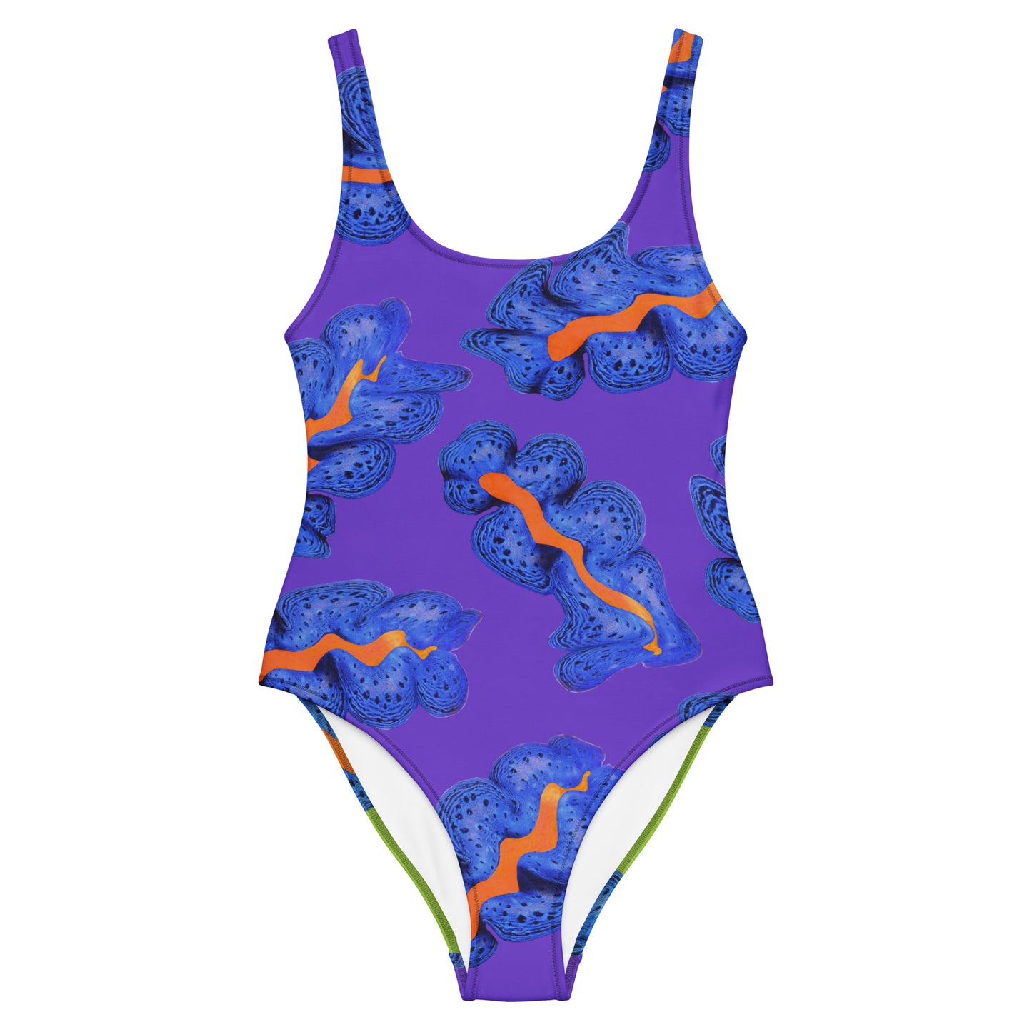 Calypso Split Tide - One Piece Swimsuit purple front size