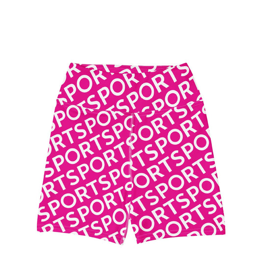 Sporty Pink - Women's Swim Shorts