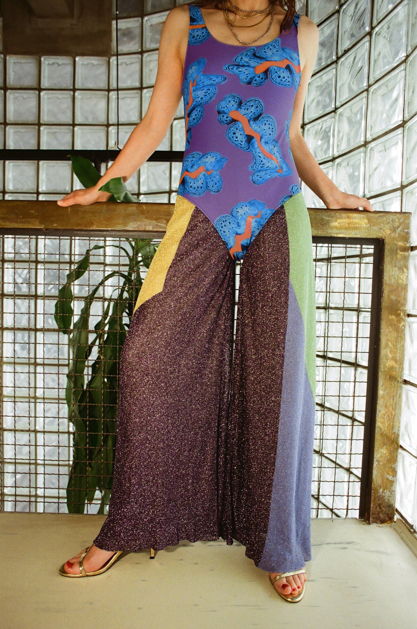 Calypso Split Tide - One Piece Swimsuit