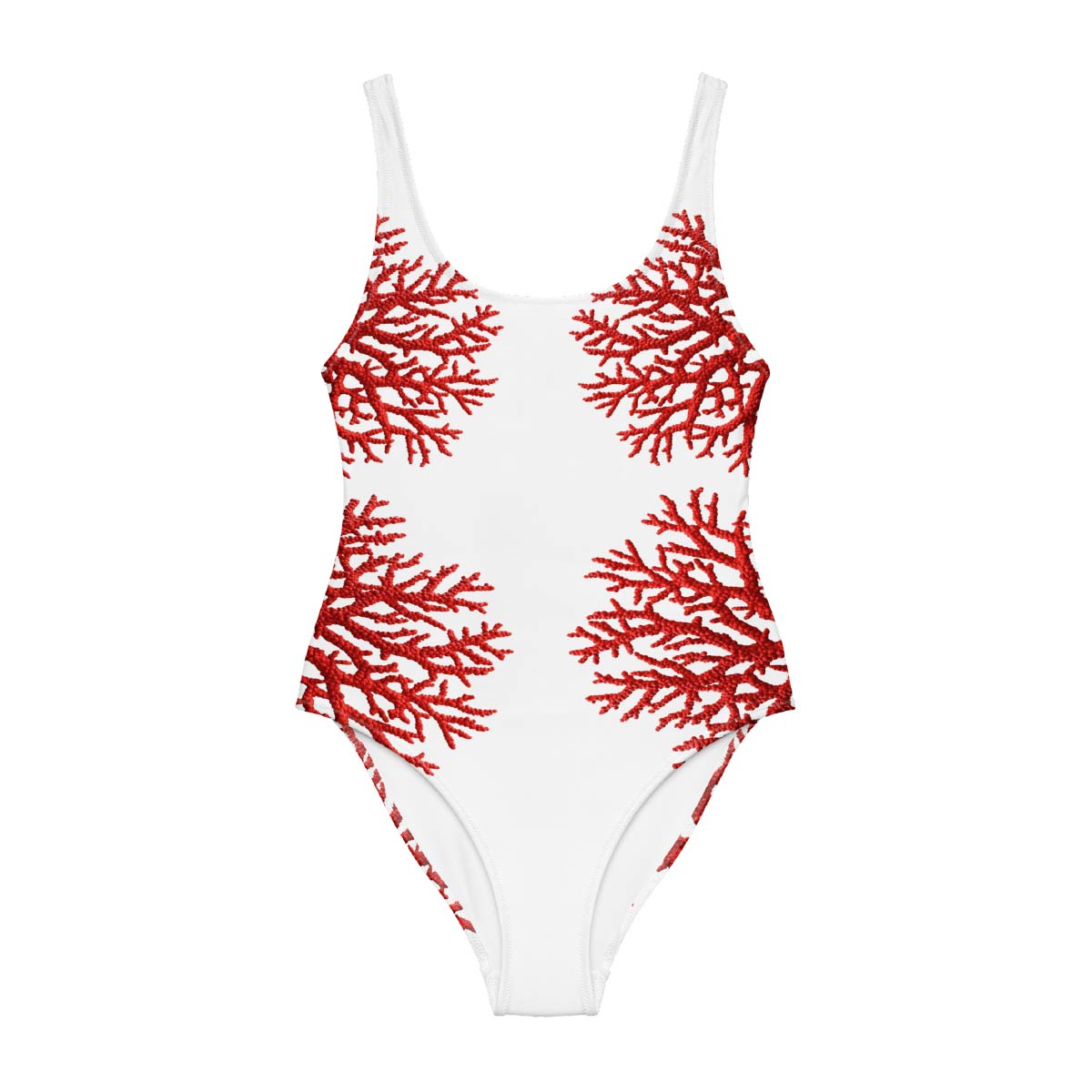 Red Coral - One-Piece Swimsuit