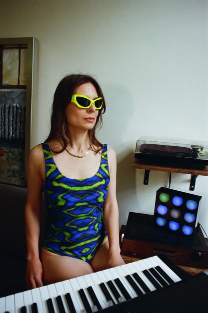 Electric Tide – Festival One Piece Swimsuit