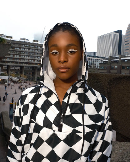 Cropped Windbreaker Jacket - Futura Nostalgia Edition