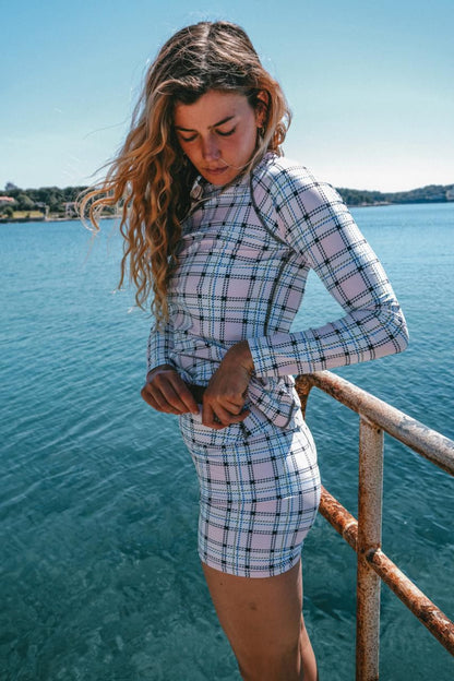 London sul Mare - Women's Long Sleeve Rash Guard