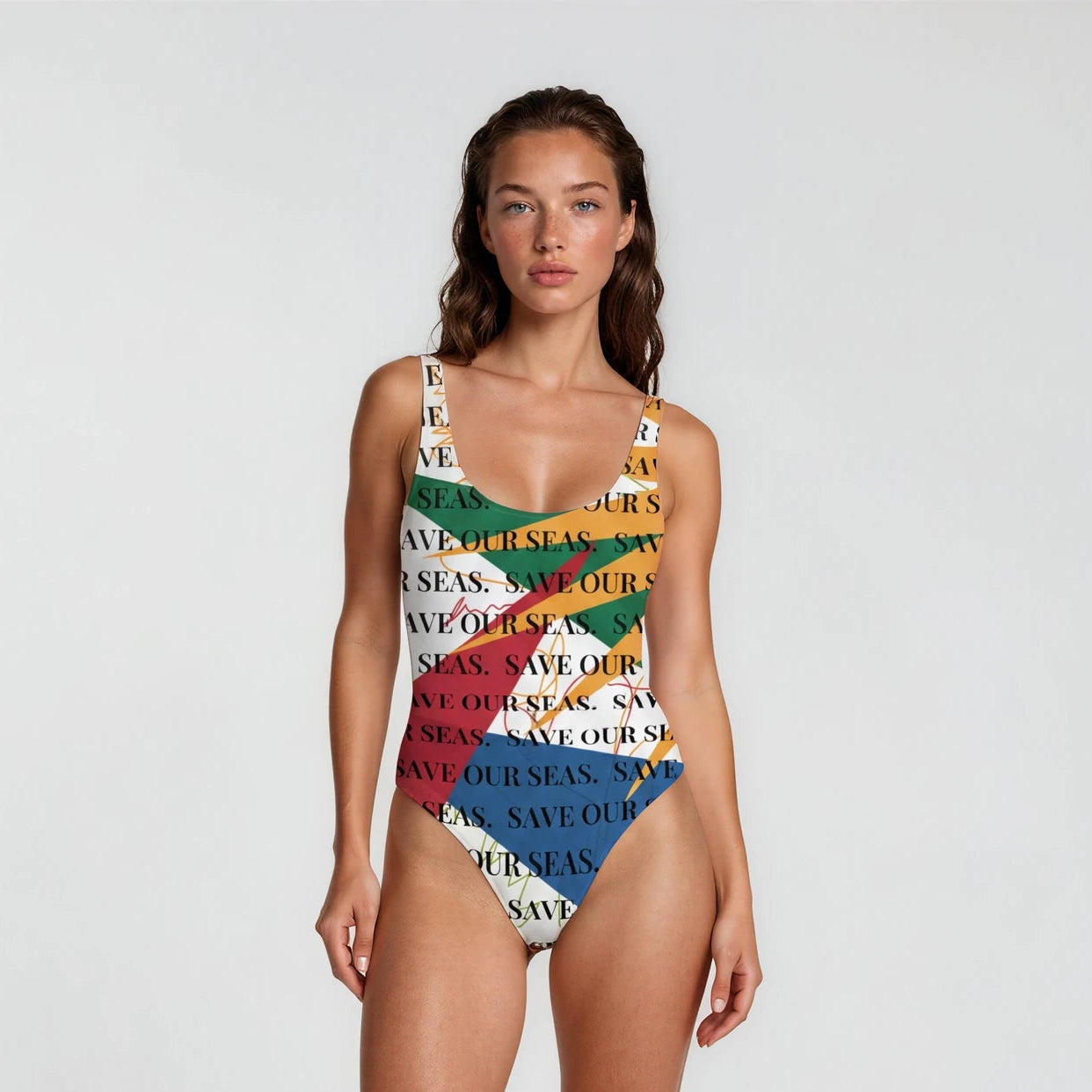 Save Our Seas - One-Piece Swimsuit