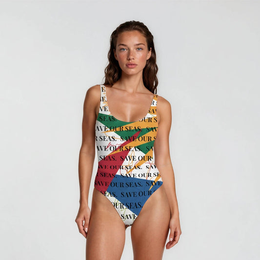 Save Our Seas - One-Piece Swimsuit