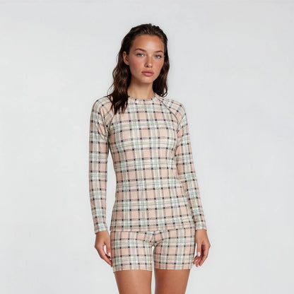 London sul Mare - Women's Long Sleeve Rash Guard