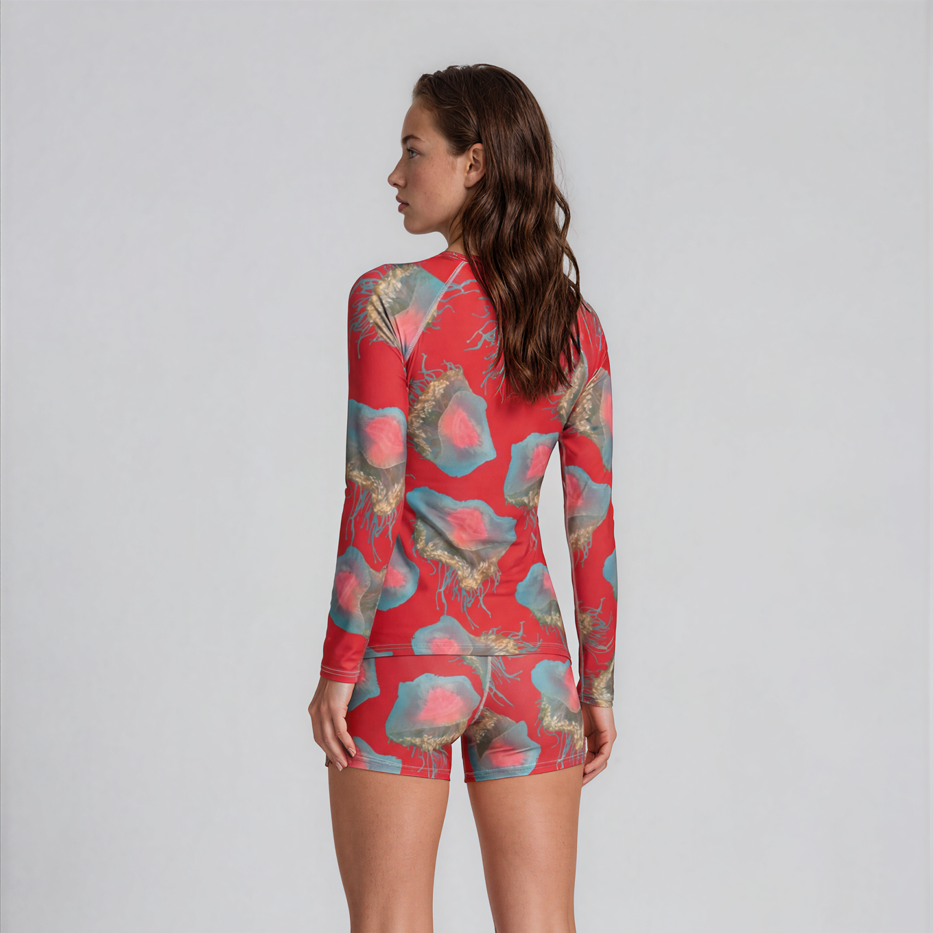 Medusas de Acapulco - Women's Long Sleeve Rash Guard