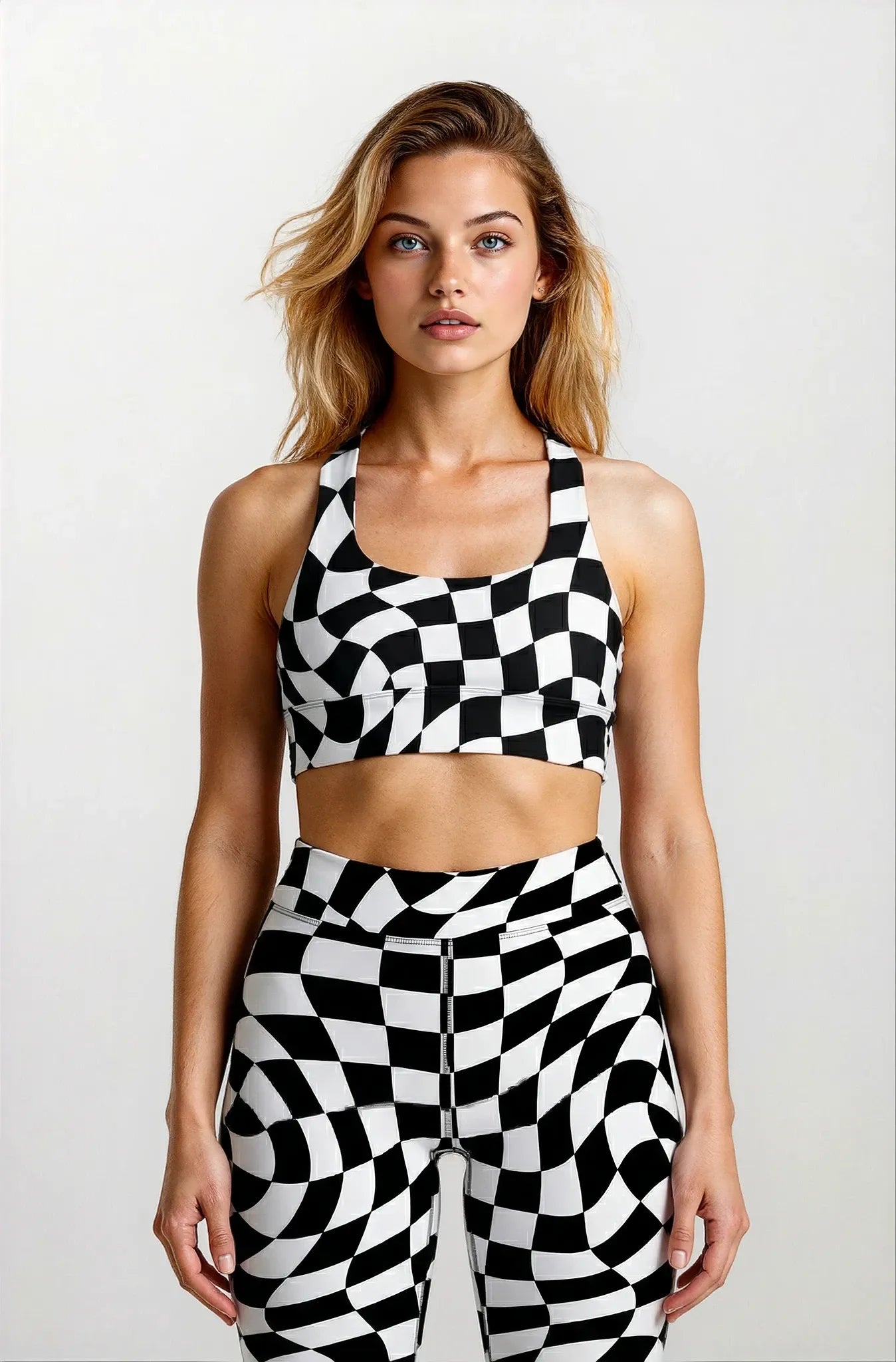 Checkered Sports Bra - Futura Nostalgia Edition