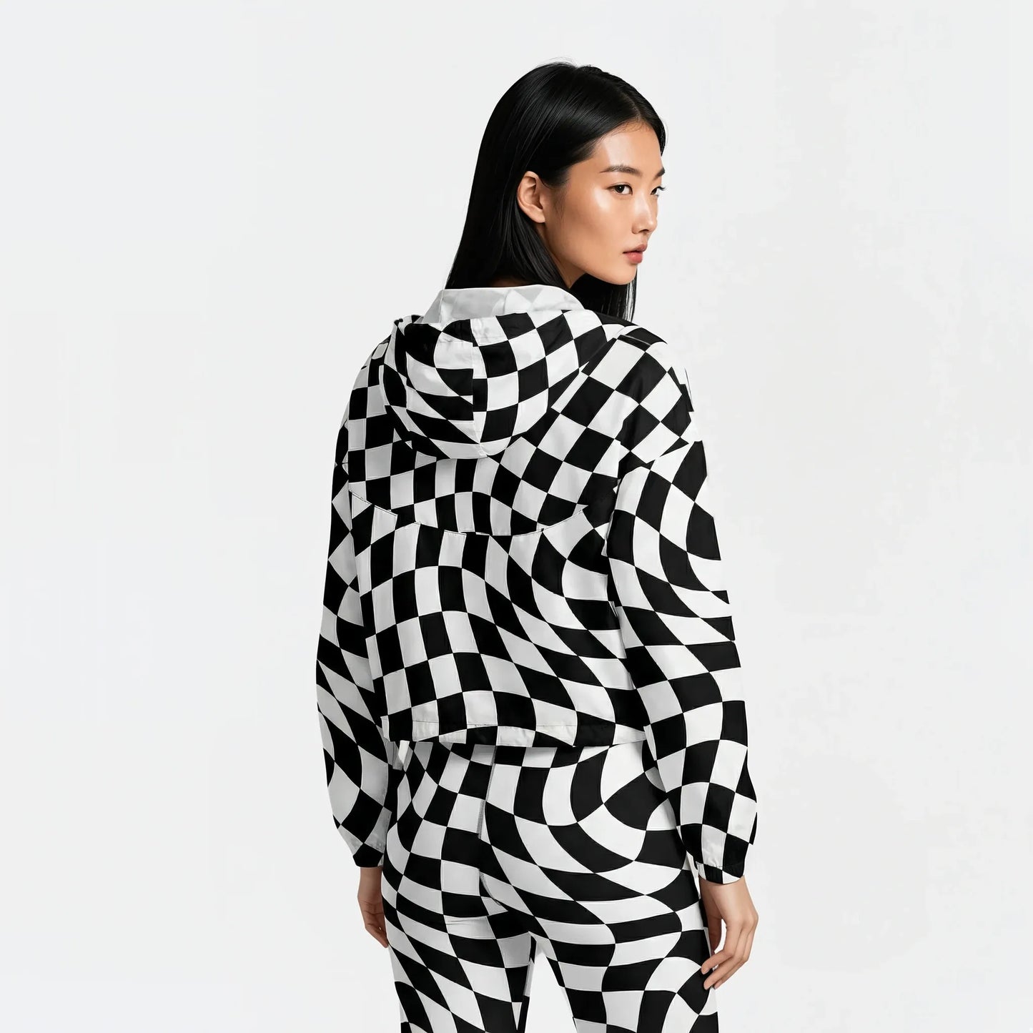 Cropped Windbreaker Jacket - Futura Nostalgia Edition