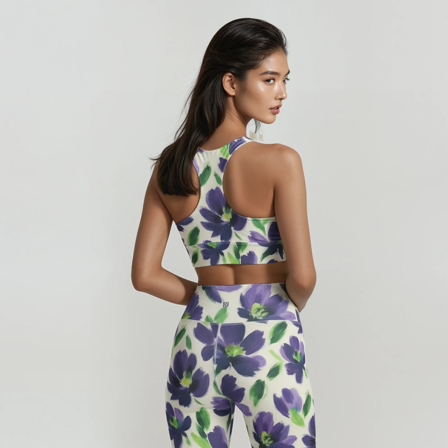 Floral Sports Bra - Bloom Edition