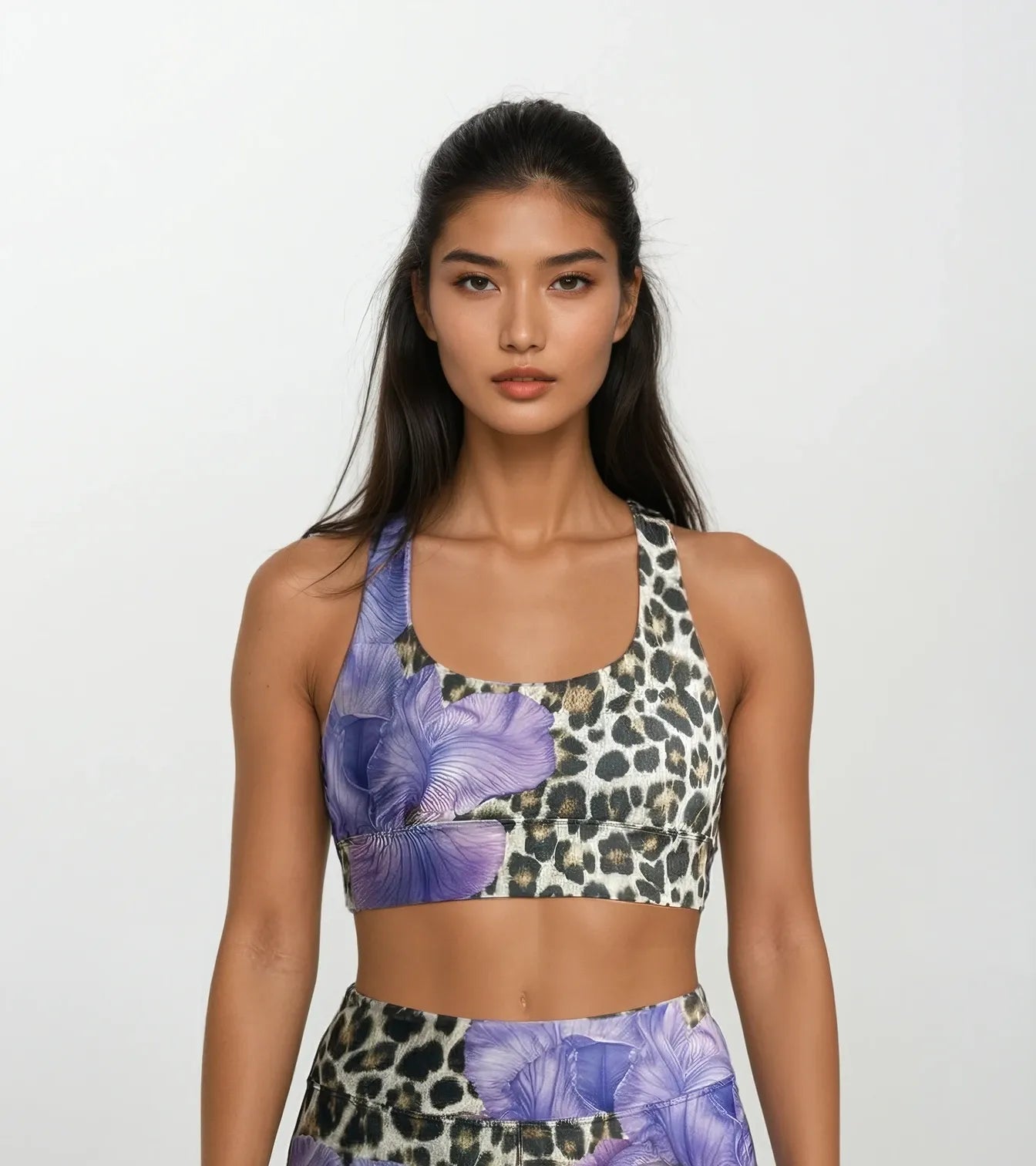 Leopard Print Sports Bra - Untamed Edition