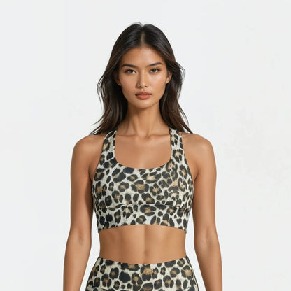 Leopard Sports Bra - Untamed Edition