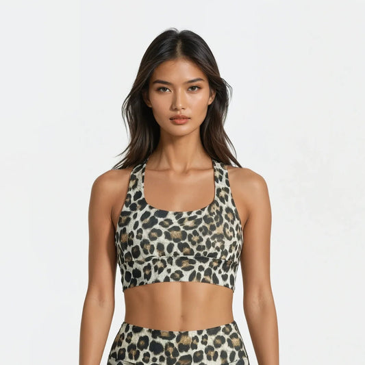 Leopard Sports Bra - Untamed Edition
