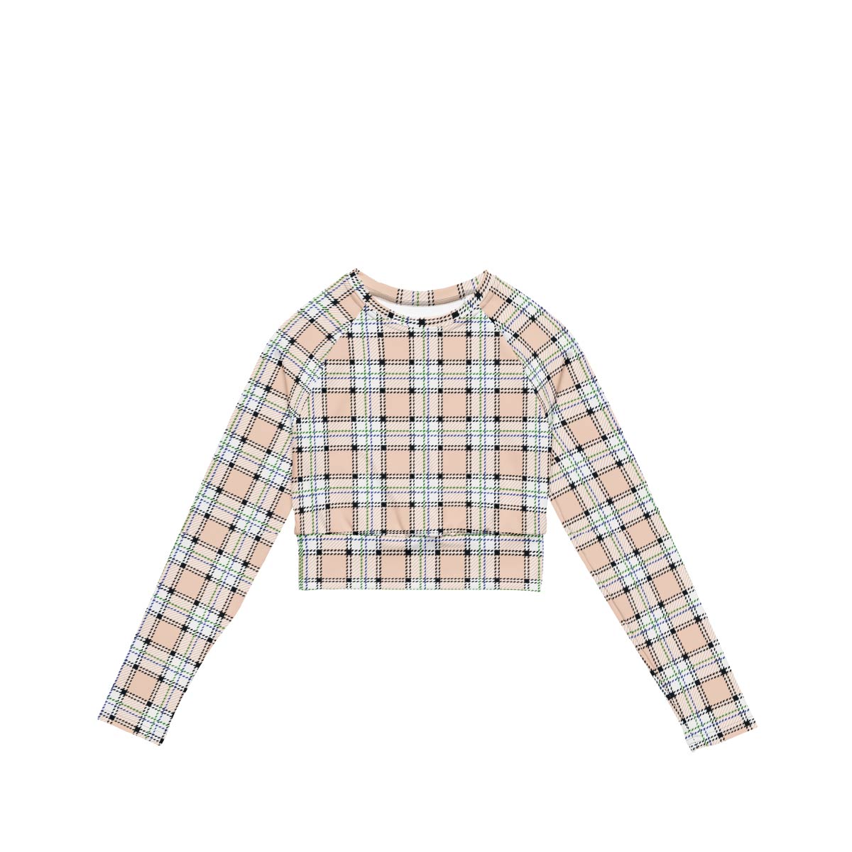 London sul Mare - Long-sleeve Crop Top