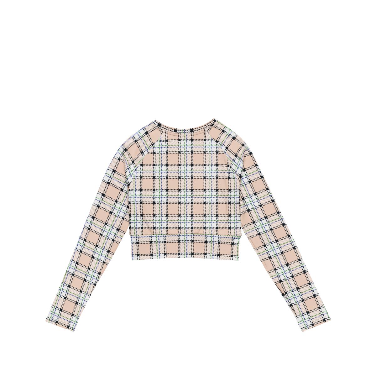 London sul Mare - Long-sleeve Crop Top