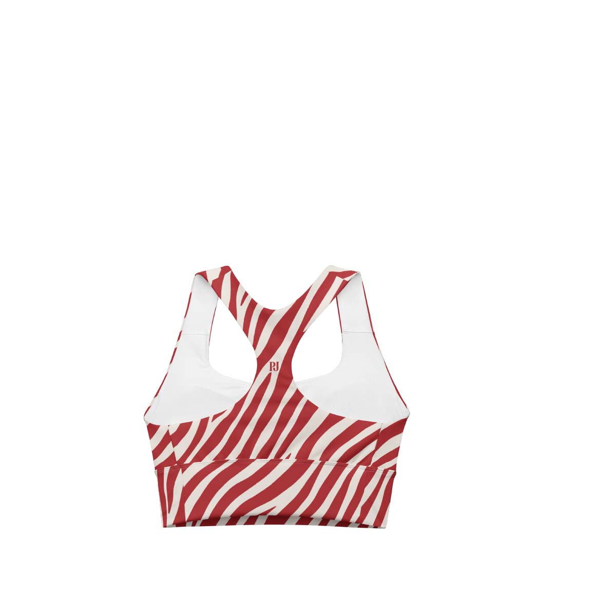 Sports Bra Red Zebra - Untamed Edition