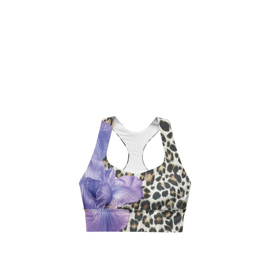 Leopard Print Sports Bra - Untamed Edition