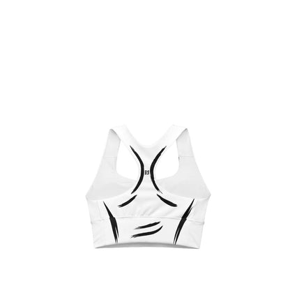White Sports Bra - Femme Power Edition