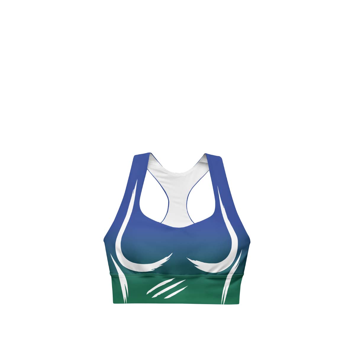 Blue Sports Bra – Femme Power Edition