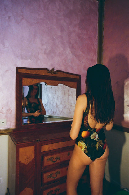 Blossom Noir - One Piece Swimsuit