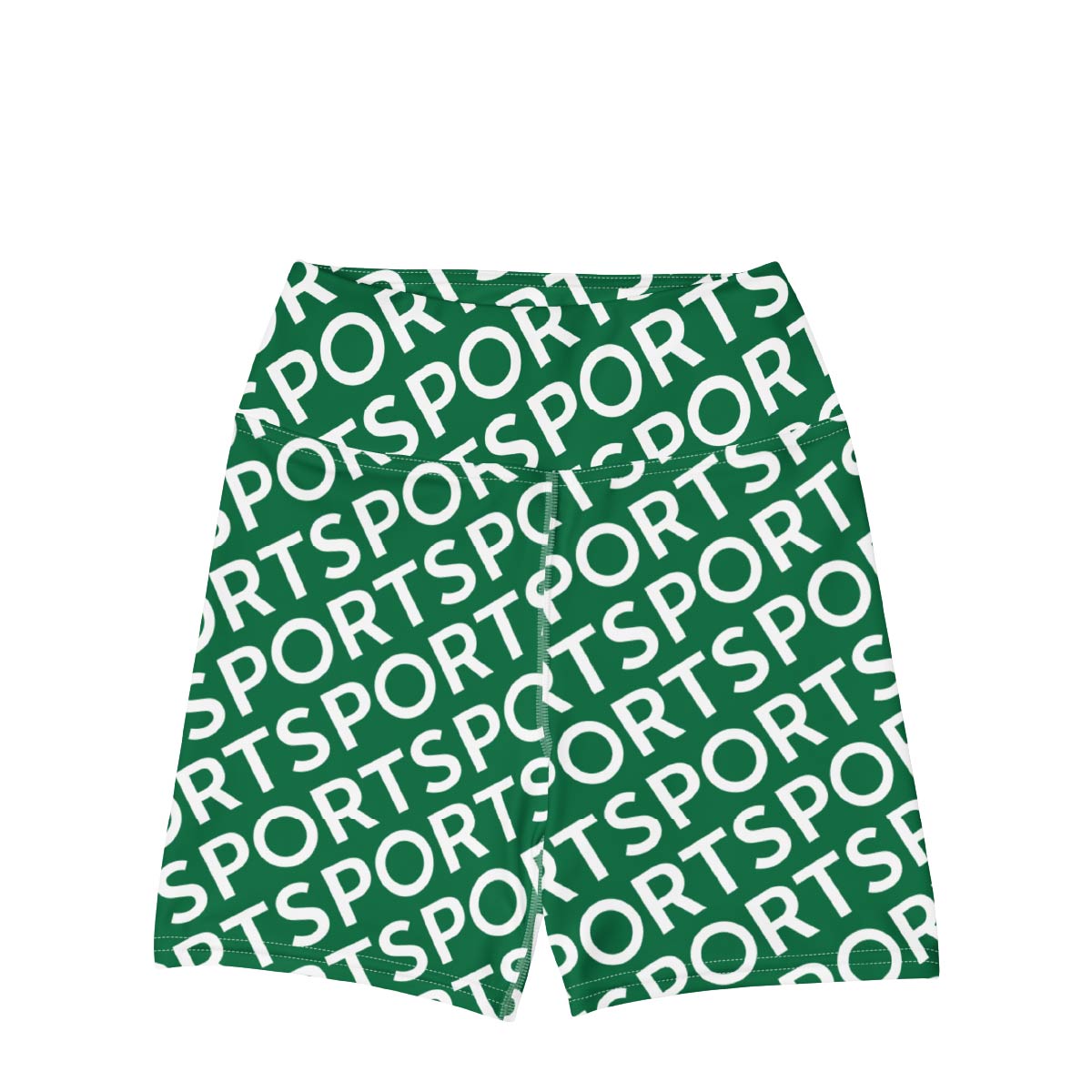 Sporty Olympic Green - Women's Swim Shorts