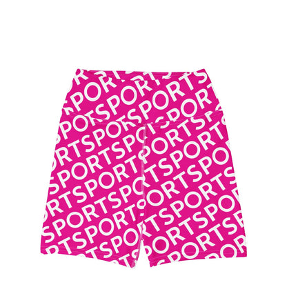 Sporty Pink - Women's Swim Shorts