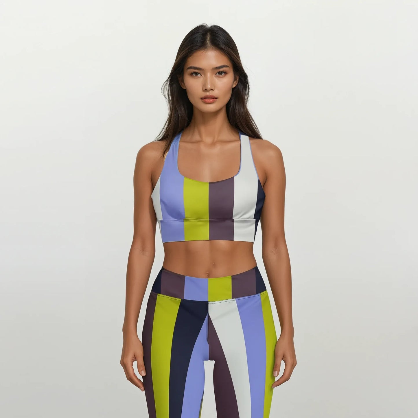 Striped Sports Bra - Futura Nostalgia Edition