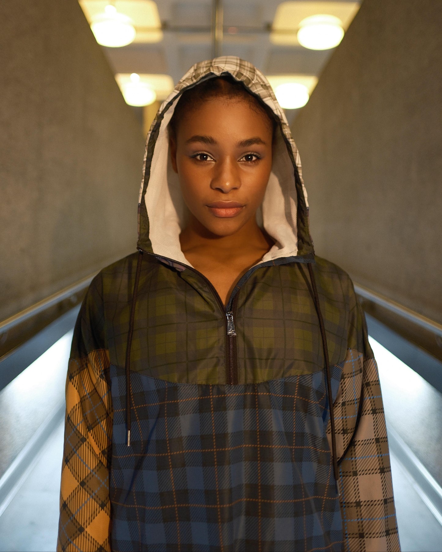 Cropped Windbreaker Tartan - Signature Edition